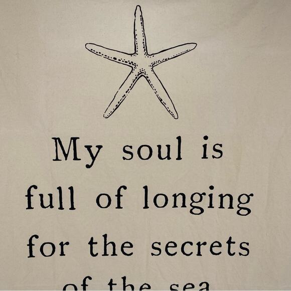 Coastal Wall Hanging Quote By Henry Wadsworth Longfellow - Picture 4 of 5